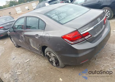 2014 Honda Civic Lx z USA, uszkodzony, nr VIN 2HGFB2F57EH525144